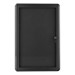 Enclosed Fabric Bulletin Board w/ One Door